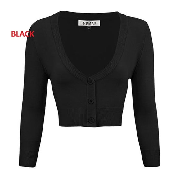 Cardigan Sweater Retro Vintage lot of three cardigans pinup styles rocabilly - Picture 3 of 7